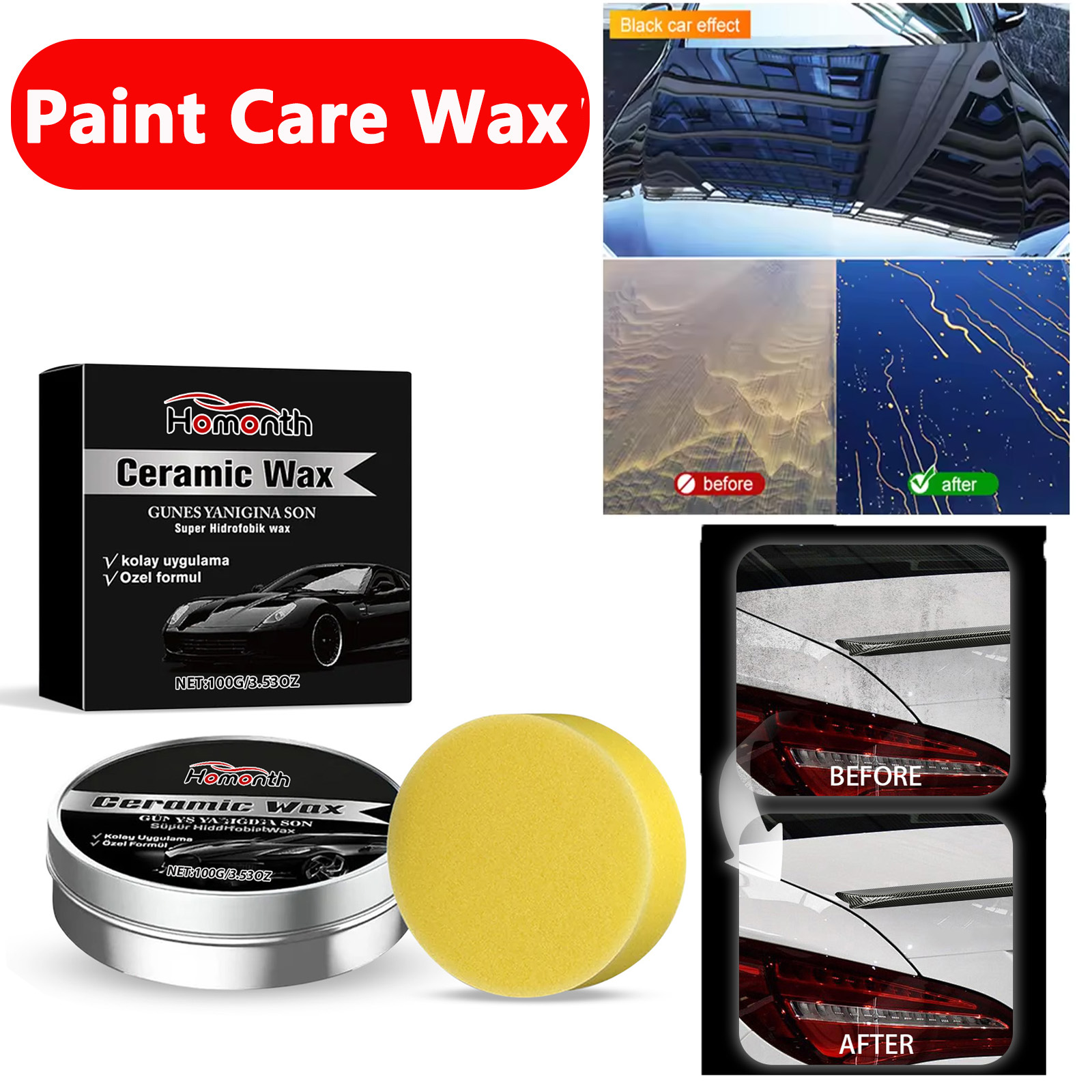 Car Coating Polishing Care Wax – Car Wax Ceramic Coating Bewertung und Preis