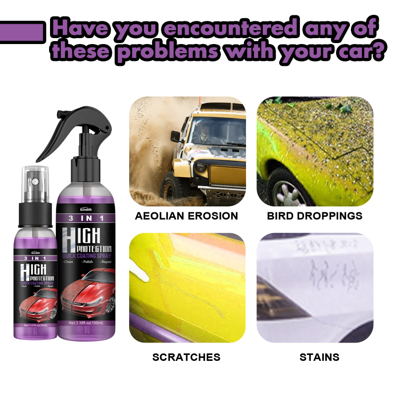 3 IN 1 Car Ceramic Coating Spr – Car Wax Ceramic Coating Bewertung und Preis